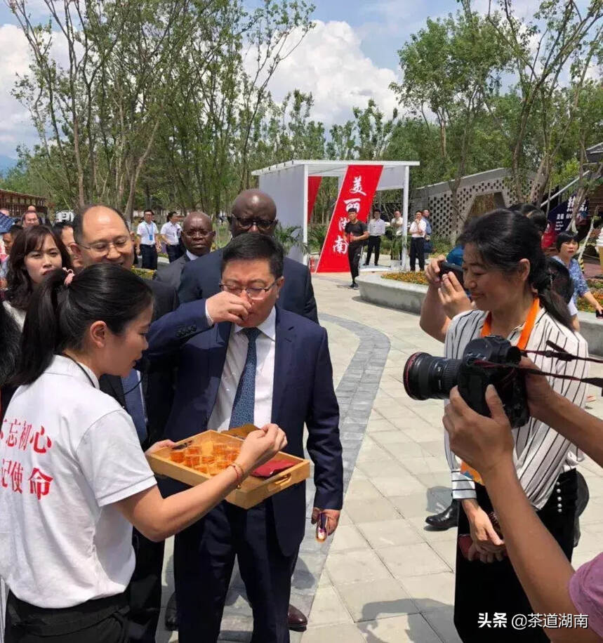 “五彩湘茶”推介活动在北京延庆世园会“湖南日”举行