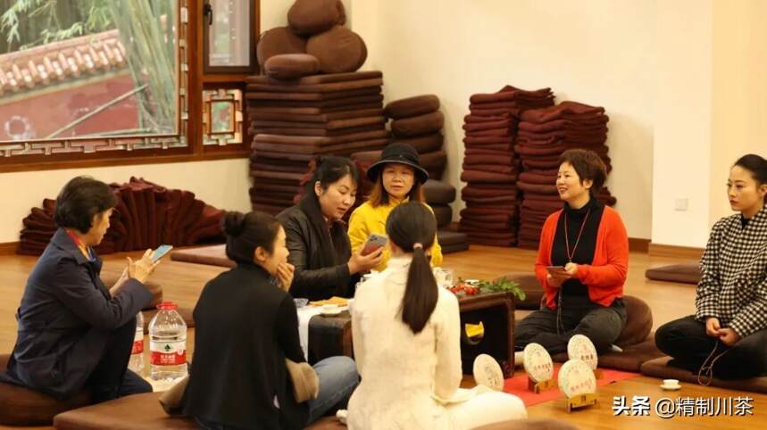 四川茶博会携陈升号走进普照寺，圆满体验禅茶一味