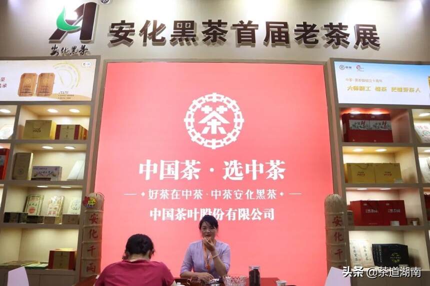 省茶业战略专家曹文成一行参观2021第十三届湖南茶文化节