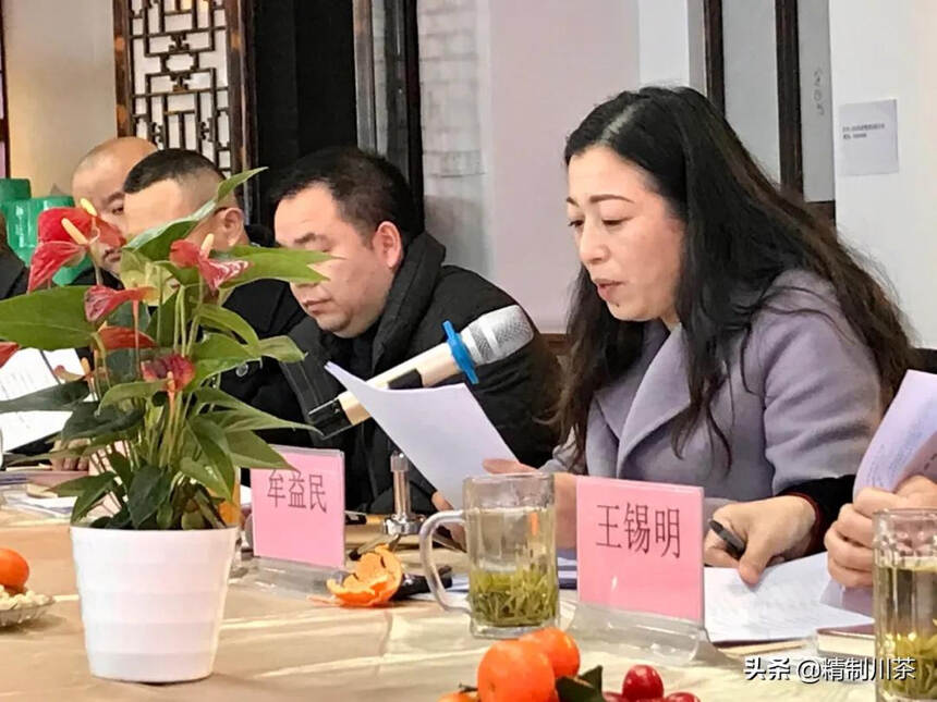 四川省茶叶行业协会2022年工作会议在成都龙和国际茶城召开
