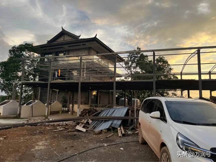 即将建成的万润号茶山基地