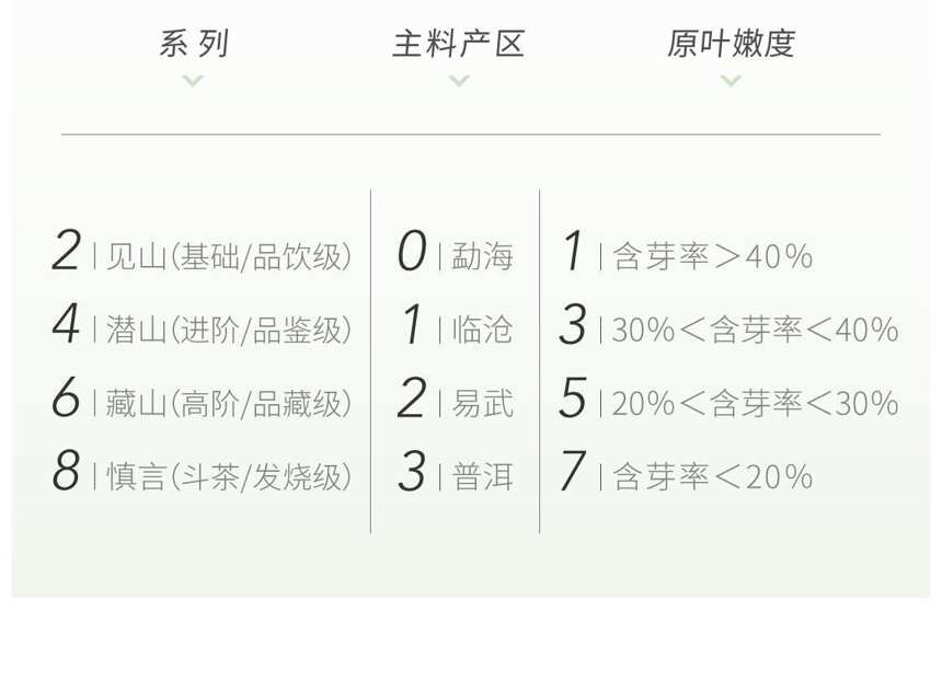 系列｜吉普号8系，普洱生茶山头之巅