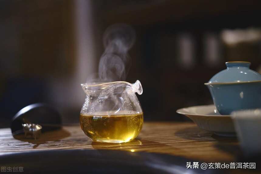 端起茶杯，享受清净的感觉