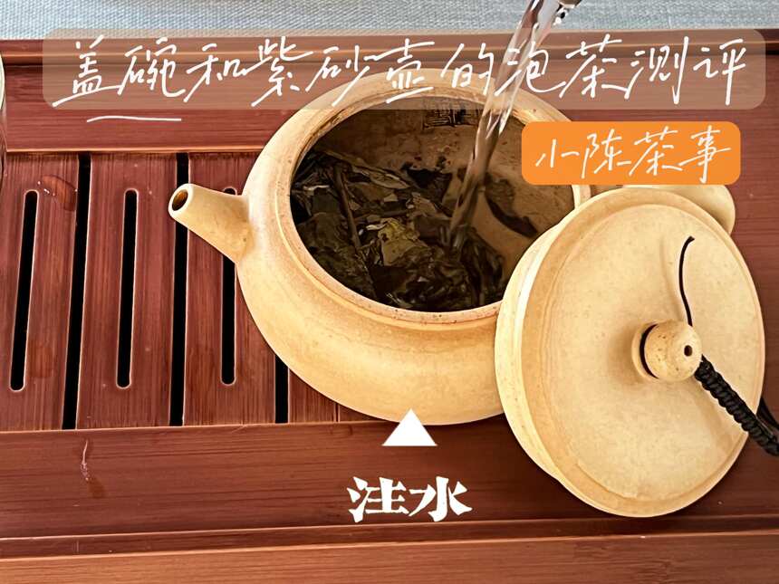 紫砂壶泡醇，白瓷盖碗泡香？冲泡老白茶用什么茶具才好？