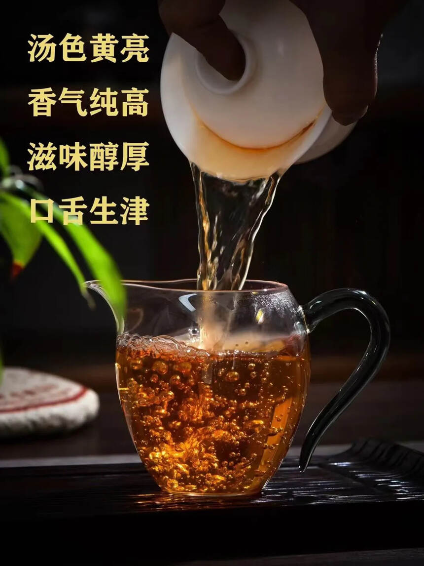 好茶分享！选用优质勐海乔木古树茶的毛茶作为原料，由普