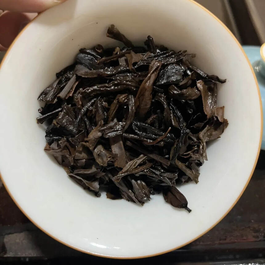 #普洱茶# 70年代易武生茶，药香，陈香。