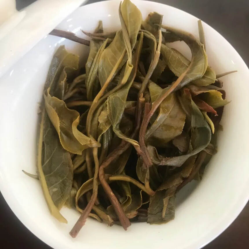 #普洱茶# 2021年老曼峨古树甜茶。