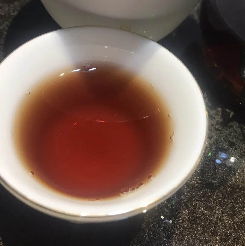 #普洱茶#     06年华联熟茶砖甲级，250克，