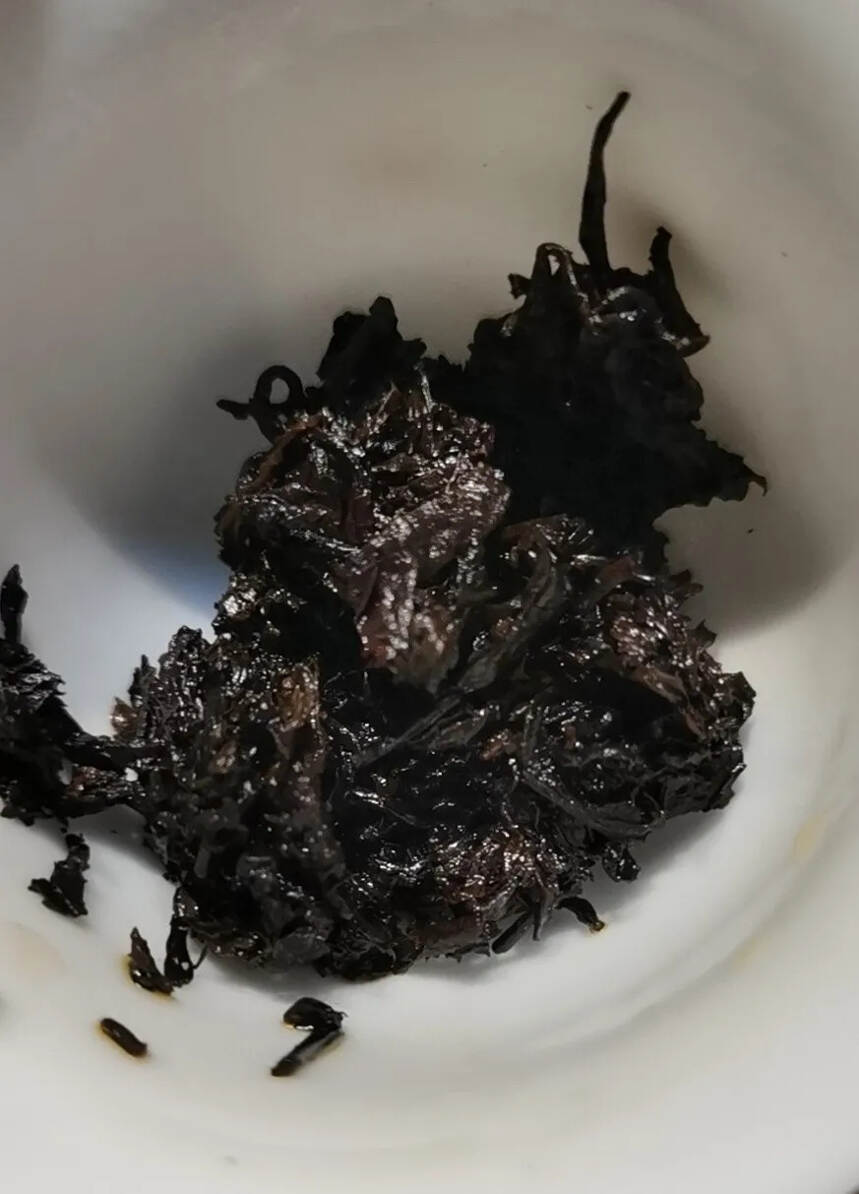 #普洱茶# 97年勐养茶厂绿印熟茶，定制。醇厚。