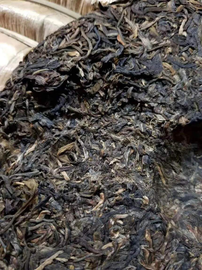 #普洱茶# 03年南糯古树茶生茶，云海，纯料南糯山拔