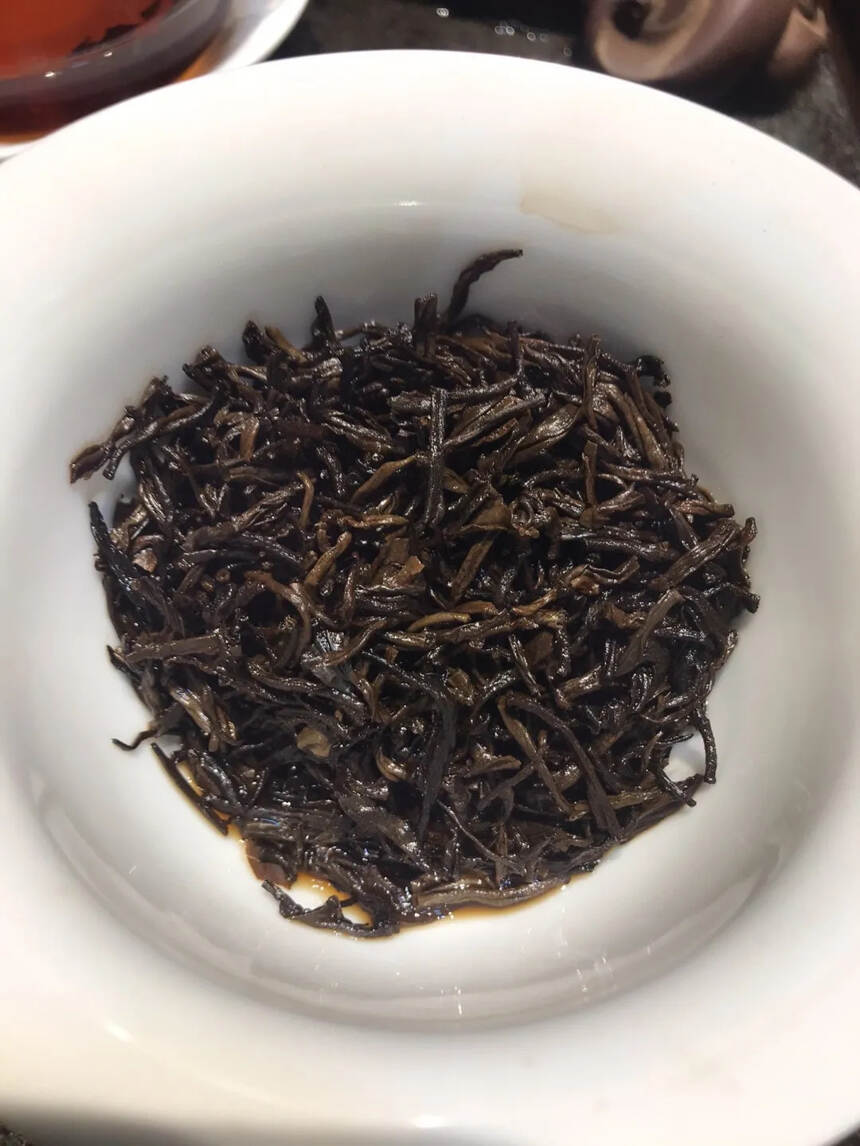 #普洱茶# 98年勐海古树-宫-廷-熟茶，陈香，浓醇