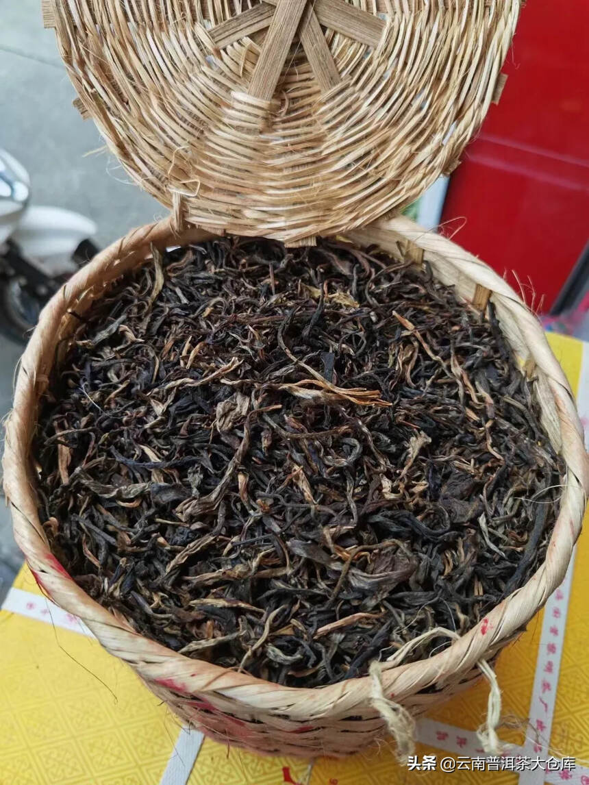 99年勐海县老班章生态茶竹筐生茶#普洱茶# 
一筐2