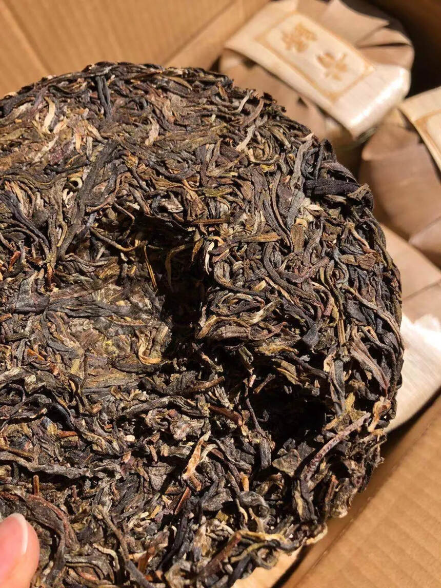 #普洱茶# 2020年昔归古树生茶，200克小饼，有