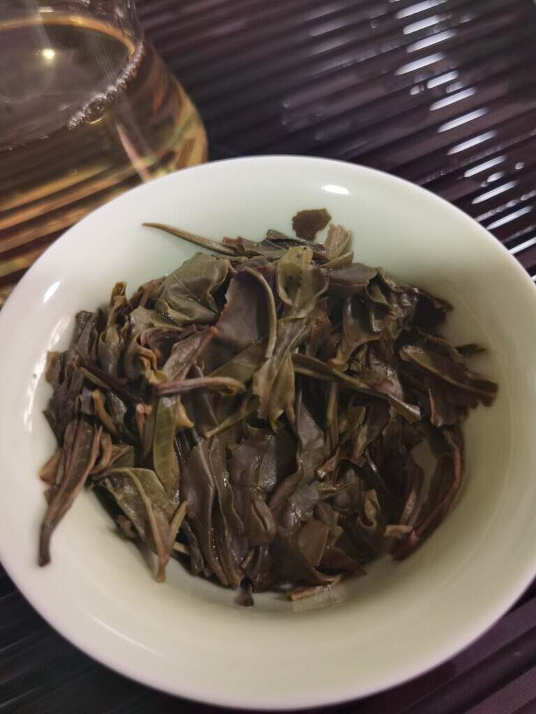 #普洱茶# 2021年勐宋保塘古树茶生茶，一提5片，