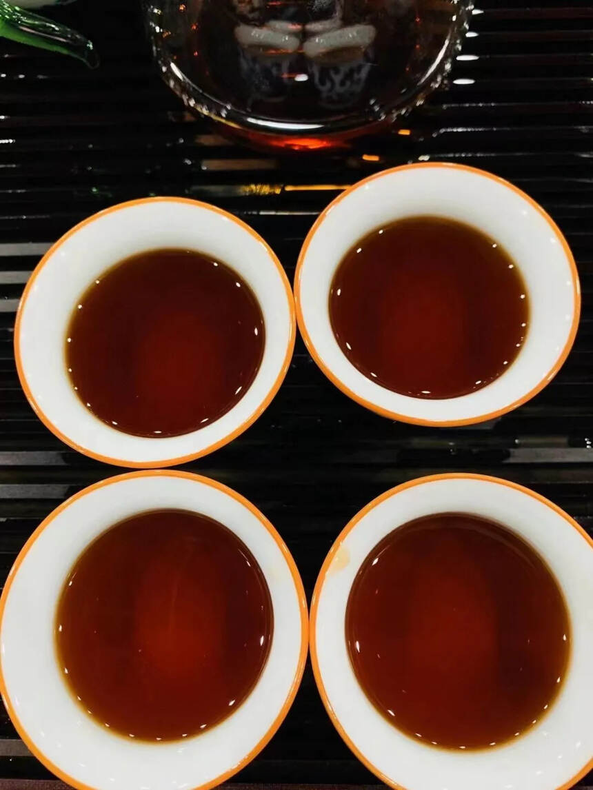 #普洱茶#   1990年早期出口马来西亚回流，#老