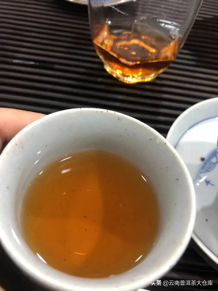 90年代末，同昌黄记易武韵，號级风采#普洱茶# #茶