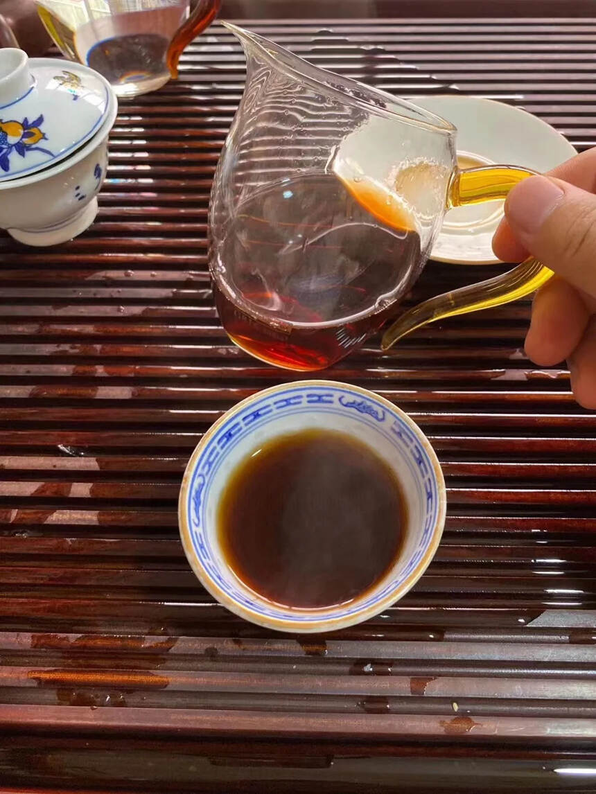 #普洱茶# 97年同庆罐子茶，古树班章料 ， 净重5