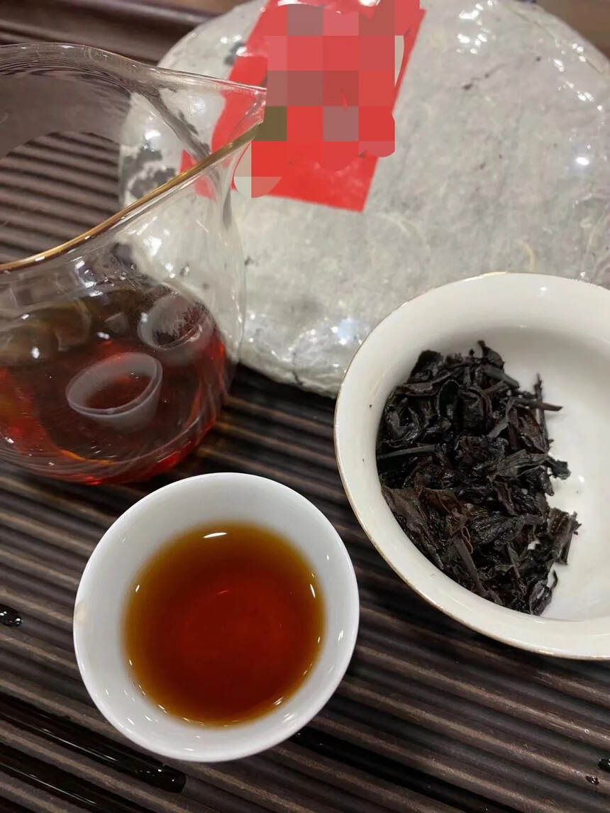 #普洱茶# 80年代同庆号，生茶，回甘，陈香。