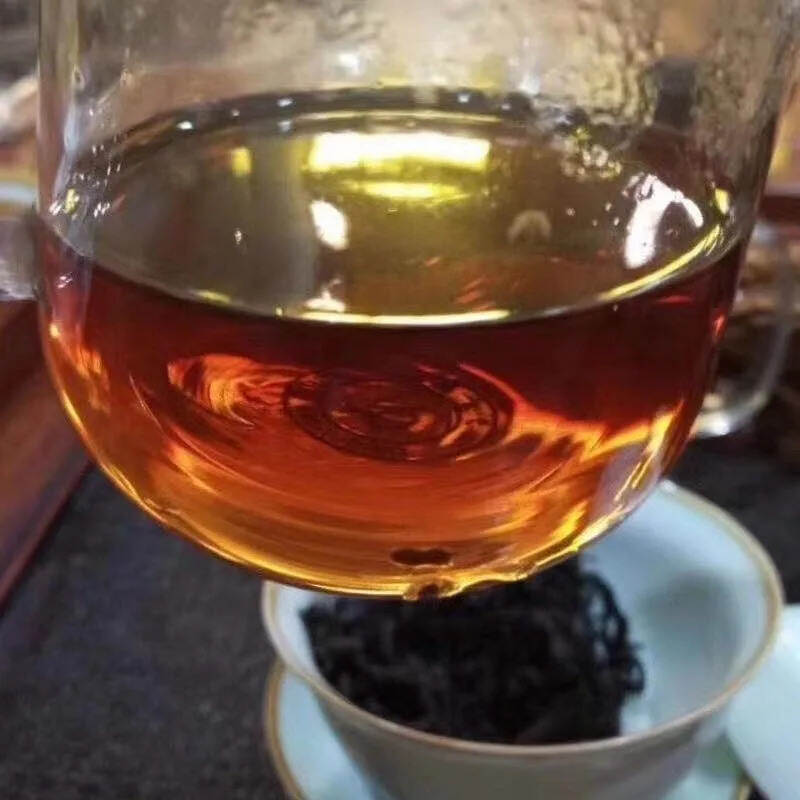 #普洱茶# 80年代猛景#香港藏# ，老生茶，药香，
