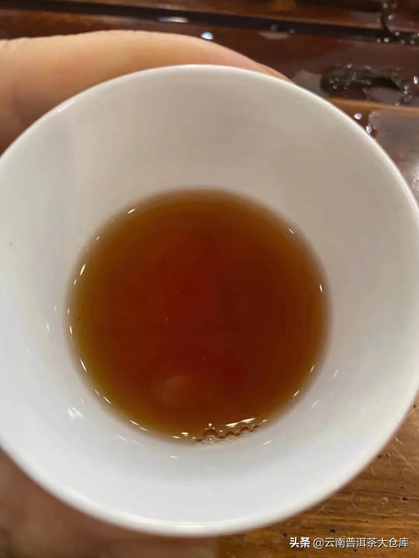 九九年飞台公司#茶生活# 
云南大叶种普洱散茶！