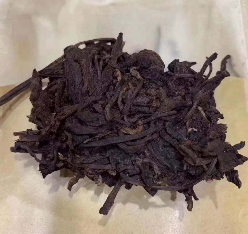 #普洱茶# 80年代同-庆-号老生茶，干仓转化，药-