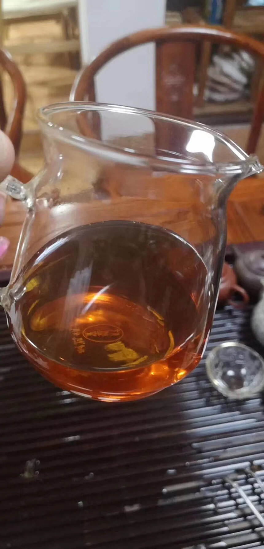 #普洱茶# 02年班章乔木古树生茶，#马来西亚定制版
