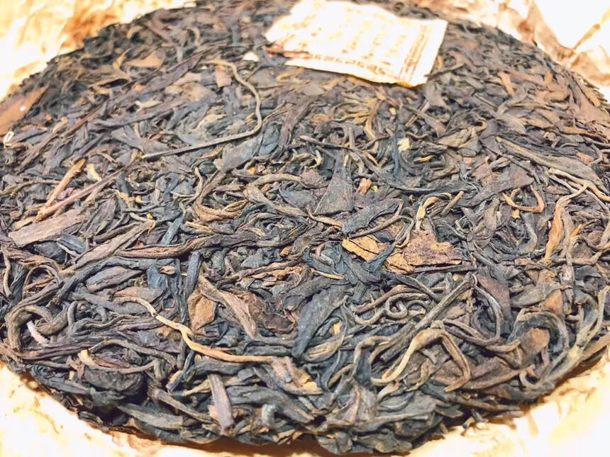 #普洱茶# 99年鸿泰昌远年七子饼，港仓，陈味，顺滑