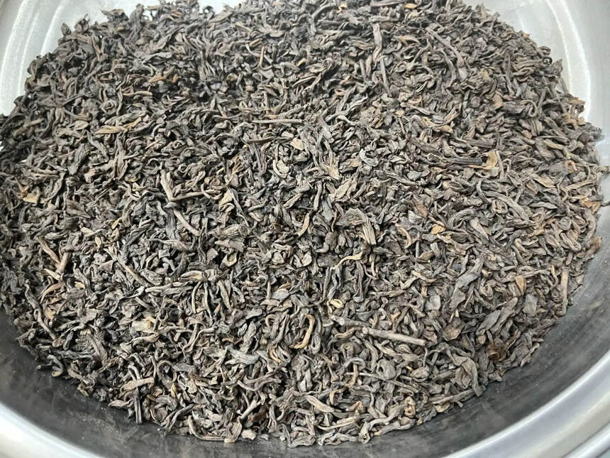 #普洱茶# 96年勐海老散熟茶。