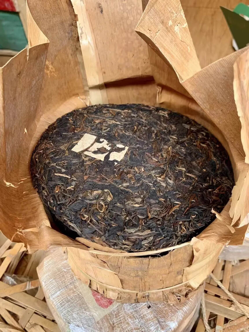 #普洱茶# 九十年代（#號级古董茶# ），#龙马同庆