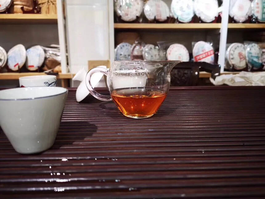 90年代干仓福海厂货，茶老，仓好，口感好。#茶# #