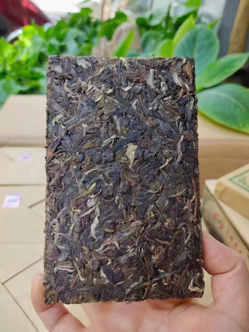 2020年土林凤凰生茶砖
老料压制，滋味浓醇
?一口