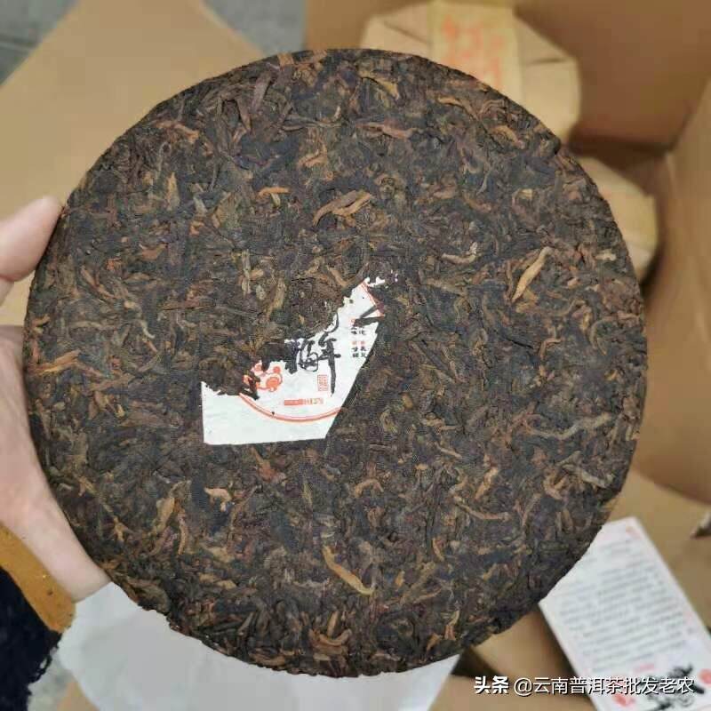 2019年布朗山熟茶，甘甜耐泡。65一片处理，只有三