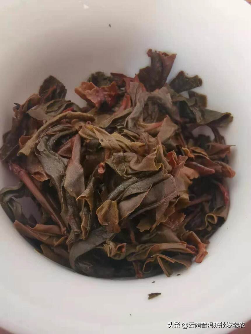 茶农自存茶！2008年勐库懂过大树茶15千克竹筐茶。