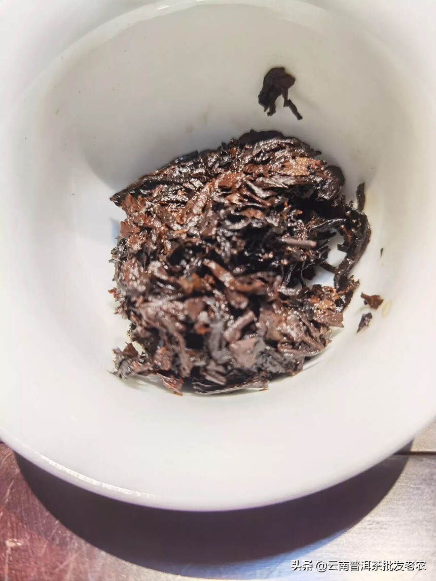 2019年布朗山熟茶，甘甜耐泡。50一片处理，只有三