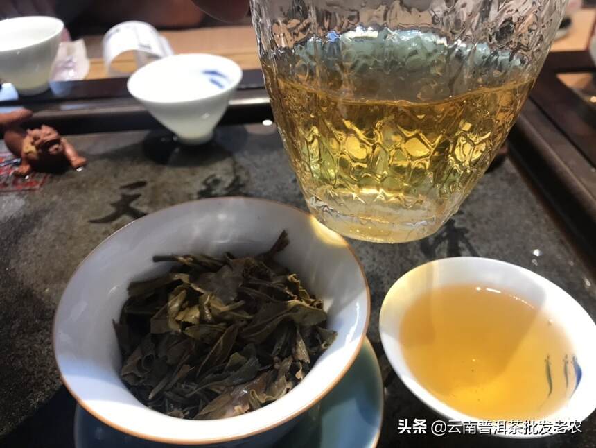 2012年曼松古树茶1000克金瓜生茶