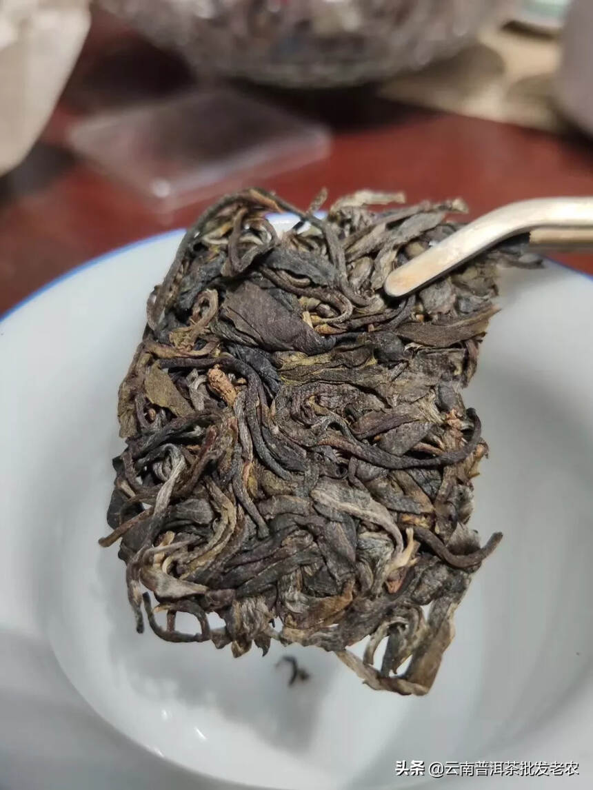 每天一款好茶！
易武高杆古树生饼
2018年古树原料