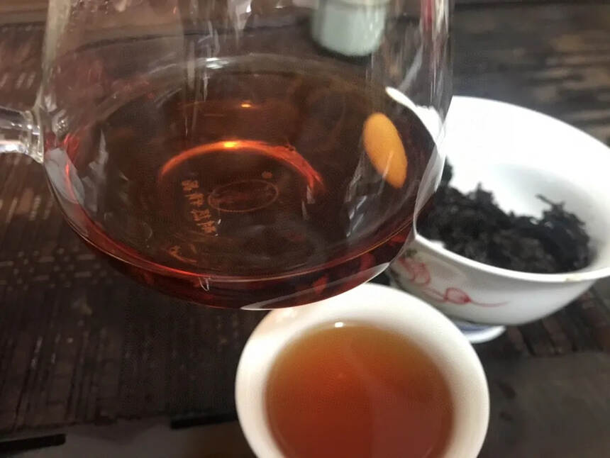 60年代老中茶红印生茶，生茶转化到极致#普洱茶# #