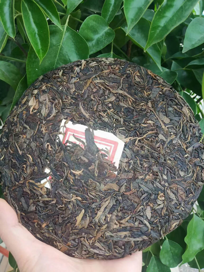 05年班章古茶纪念饼357克，浓郁汤色橙红透亮，入口