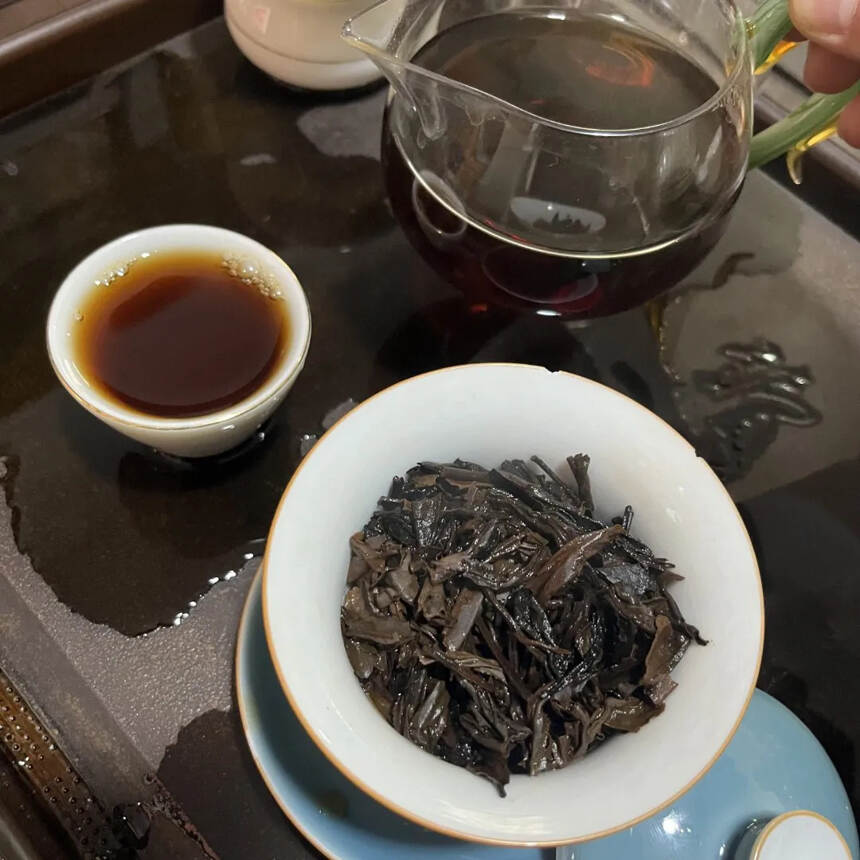 70年代易武老生茶，药香～陈香，浓浓的时代感#普洱茶