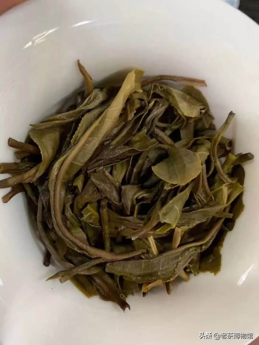 2017年天茗茶厂班章孔雀青饼，357克/
芽尖很多