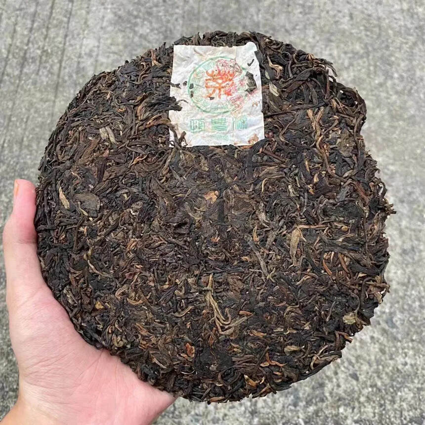 2004年昌泰极丰源版纳七子饼#普洱茶# #茶生活#