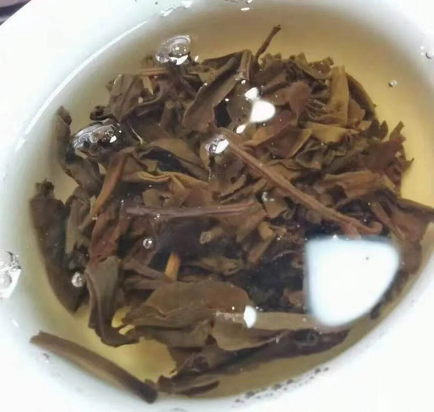 2007年 南峤茶厂吴雄监制，易武正山野生茶