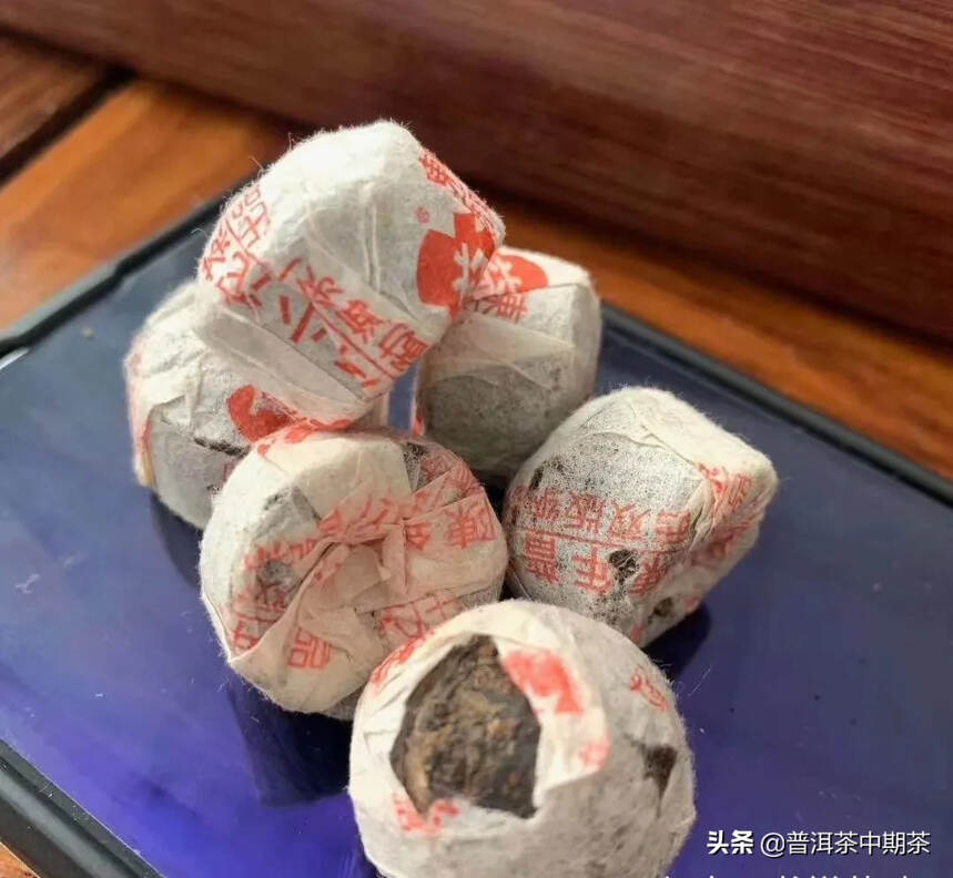 普洱茶老生茶98年勐海茶厂大益小沱茶5克