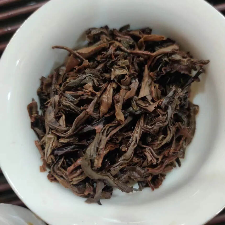 97年花园茶厂 薄纸绿印 极品老茶#普洱茶# #茶生