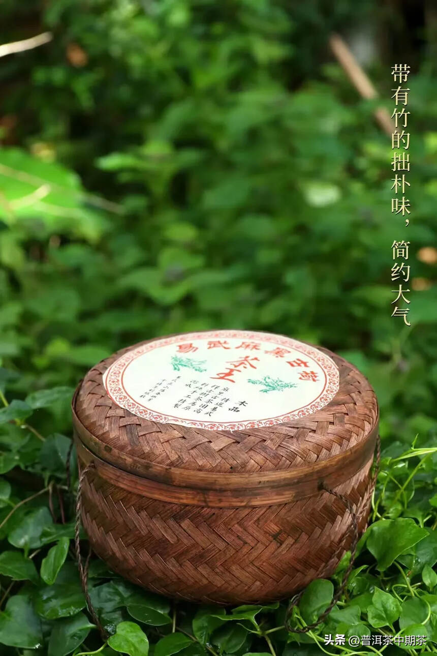 2000年易武麻黑古树茶王1500克， 条索乌润显毫