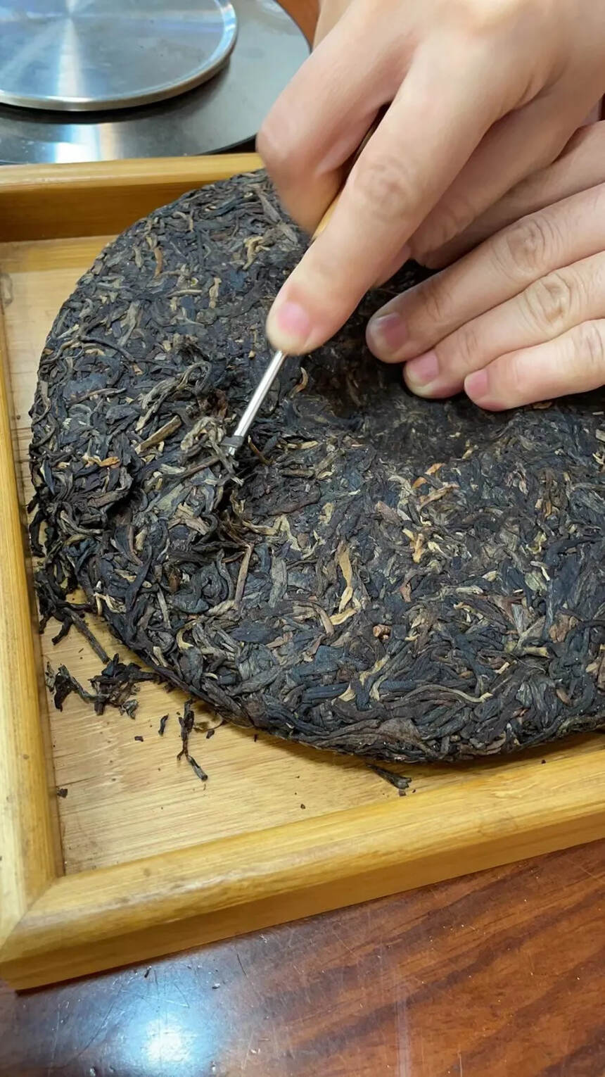 2000年·千禧年小红印青饼生茶
二十年干仓存放,甄