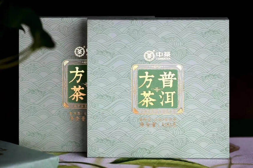 2020年中茶普洱方茶普洱茶（生茶）紧压茶臻选澜沧江