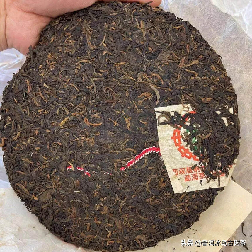 好茶静待重逢#茶# 02年勐海茶厂老树黄班章正品生茶