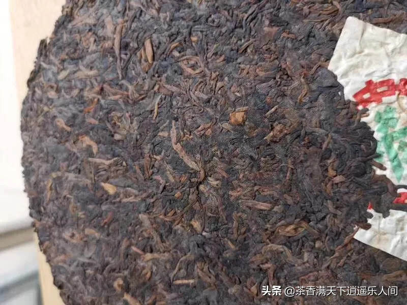 01年傣文绿印熟茶，勐海茶厂正品！陈香+木香+蜜香+