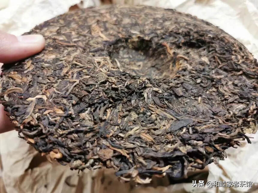 2004年中茶终结者号青饼，绿色版面具有历史意义的一